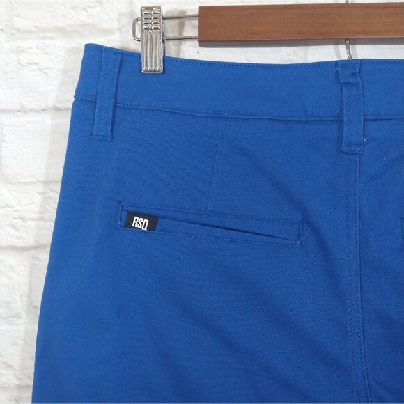 W RSQ Jeans Men's Royal Blue Long Chino at Knee Casual Shorts NWT Waist 29 x 10 - Picture 5 of 8